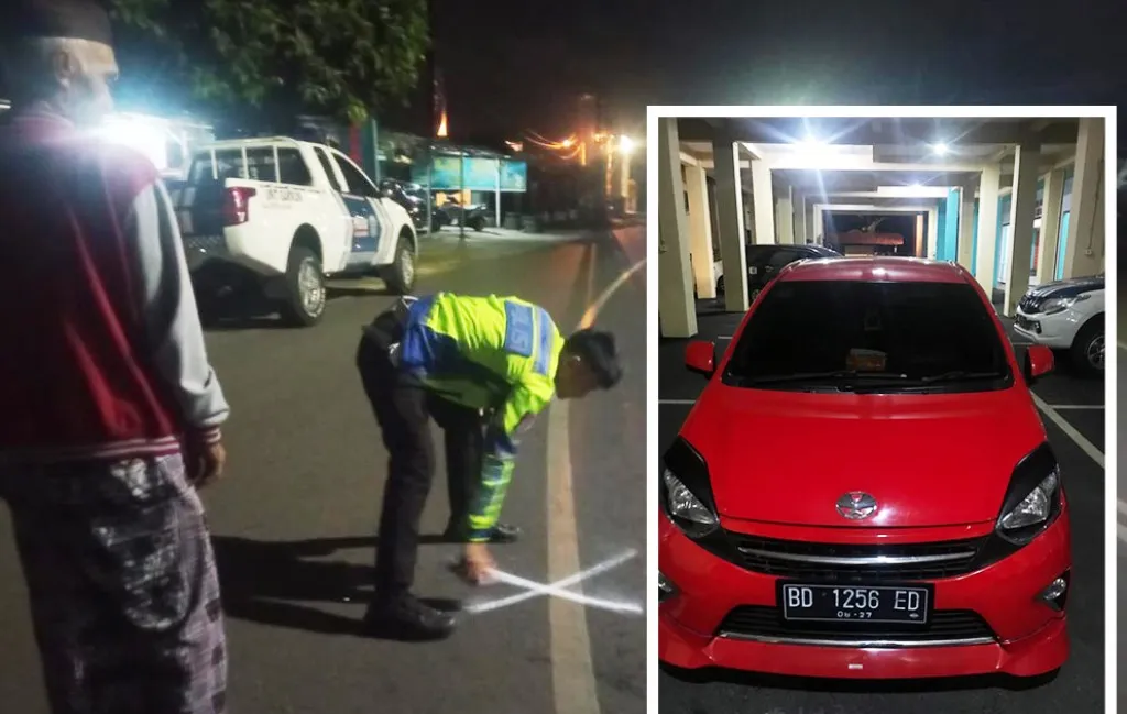 Ditabrak Toyota Agya, IRT Kota Bengkulu Meninggal Dunia