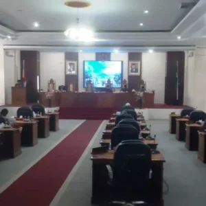 DPRD Kabupaten Lebong Gelar Paripurna, Sampaikan Nota Pengantar Raperda APBD 2024