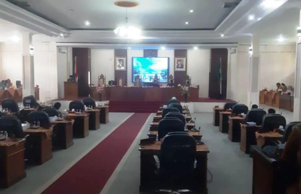 DPRD Kabupaten Lebong Gelar Paripurna, Sampaikan Nota Pengantar Raperda APBD 2024