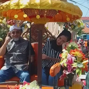 Dukung Pelestarian Tradisi, Marta Yandry Hadir Dalam Acara Ruwat Bumi