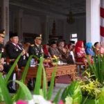 Hadiri HUT TNI, Rohidin: Terimakasih Atas Dukungannya