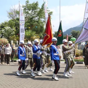 Hari Ini, Kirab Bendera Pataka Jer Basuki Mawa Beya Tiba di Kota Batu