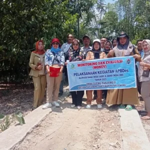 Pemerintah Kecamatan Lebong Sakti Laksanakan Monitoring dan Evaluasi ADD/DD 2023