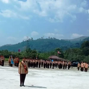 Peringatan Sumpah Pemuda, Kwarcab Pramuka Kabupaten Lebong Gelar Upacara dan Diskusi Sejarah
