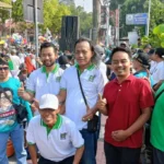 Populerkan Anies-Amin, DPC PKB Kota Blitar Gelar Jalan Sehat