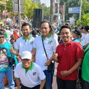 Populerkan Anies-Amin, DPC PKB Kota Blitar Gelar Jalan Sehat