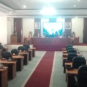 Rapat Paripurna DPRD Kabupaten Lebong, Fokus Bahas Nota Pengantar APBD 2024