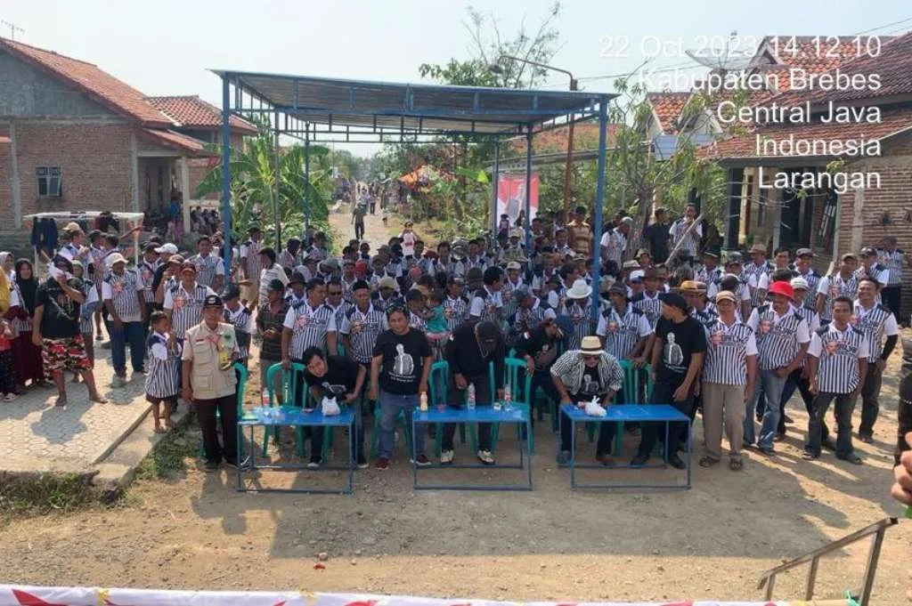 Ratusan Relawan TEGAR Resmi Deklarasikan Dukungan Untuk Pasangan GAMA