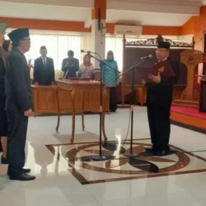 Untuk Penataan Jabatan, Wali Kota Blitar Lantik Pejabat Tinggi Kota Blitar