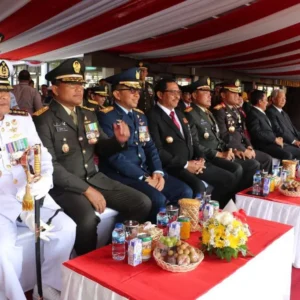 Wali Kota Tegal dan Sejumlah Pejabat Hadiri Upacara Parade dan Defile