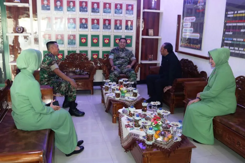 Walikota Tegal Sambut Danrem 071/WK, Bahas Komunikasi dan Netralitas TNI