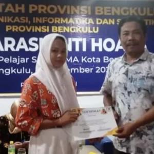Bang Usin Gelar Deklarasi Anti Hoax Siswa SMA/SMK se-Kota Bengkulu