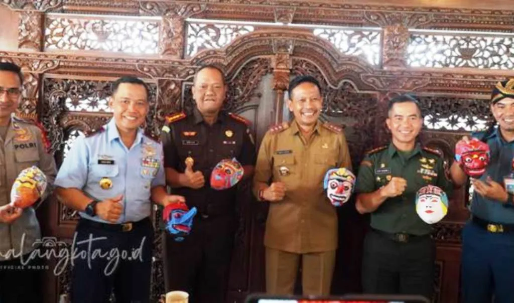Bersiap Sambut IMF 2023, Pemkot Malang Gelar Kegiatan Mask Colouring