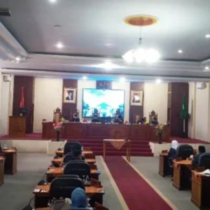DPRD Kabupaten Lebong Gelar Rapat Paripurna Pengesahan Raperda