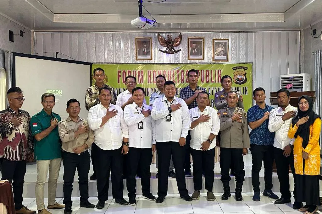 Gelar FKP, Polres Mukomuko Komitmen Perbaiki Sistem Pelayanan Publik