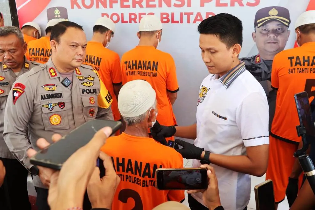 Hanya Dalam 2 Minggu, Polres Blitar Berhasil Ungkap Banyak Kasus Kejahatan, Ini Daftarnya