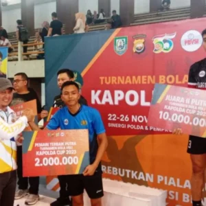 Kapolda Cup Memperebutkan Piala Gubernur Bengkulu Resmi Ditutup, Ini Pemenangnya Kapolda Cup Memperebutkan Piala Gubernur Provinsi Resmi Ditutup, Ini Pemenangnya