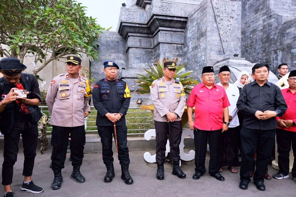 Kedatangan Tamu VVIP, Polres Blitar Kota Terjunkan 402 Personil