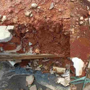 Kualitas Bangunan di Komplek Kota Merah Putih Dipertanyakan