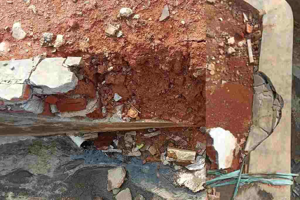 Kualitas Bangunan di Komplek Kota Merah Putih Dipertanyakan