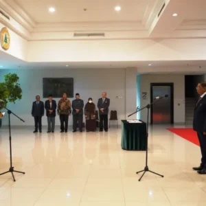Lantik Rektor Baru Universitas Moestopo, Perkuat Pendidikan Berkualitas Menuju Generasi Emas