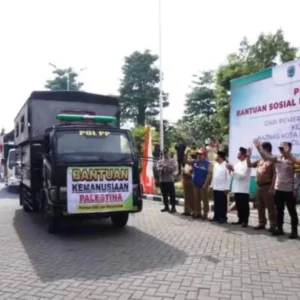 Pemkot Batu Resmi Berangkatkan Bantuan Kemanusiaan untuk Palestina