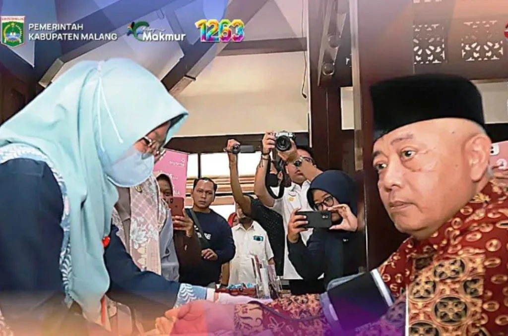 Peringatan Hari Jadi, Bupati Sanusi Hadiri Skrining Faktor Resiko Penyakit Tidak Menular Serentak