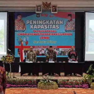 Sinergi Pemkot Blitar, Beri Pembinaan Pengurus Harian LPMK se-Kota Blitar