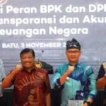 Transparansi dan Akuntabilitas Keuangan Negara, PJ Walikota Batu Hadiri Sosialiasi BPK