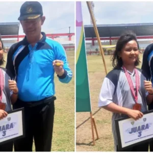 Wakili SDN 30 Kaur, Eci Salsa Pyra Raih Juara Tiga Kejuaraan Atletik Bengkulu