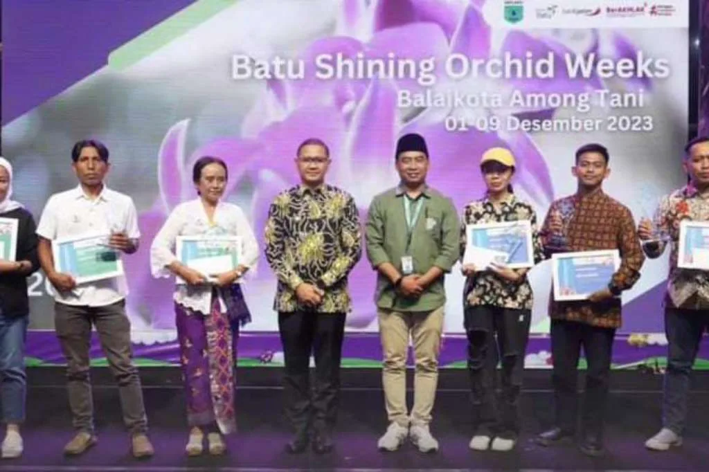 Batu Shining Orchids Week 2023: Tampilkan Ribuan Anggrek Eksotis