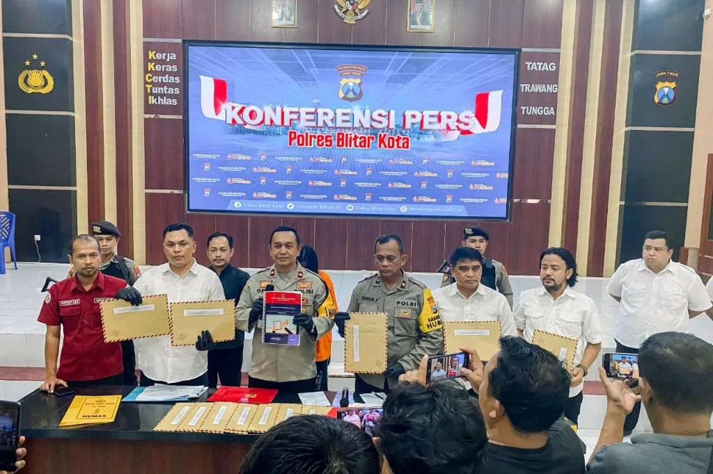 Buron 3 Tahun, Polres Blitar Kota Berhasil Tangkap Kasir BPR