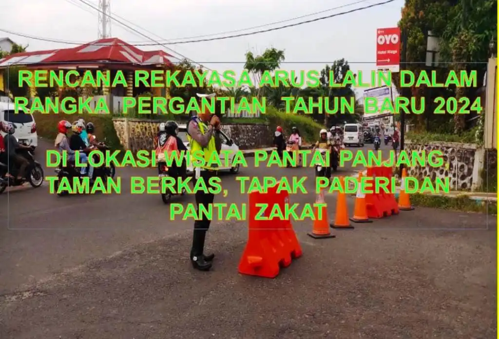 Dirlantas Polda Bengkulu Rilis Rekayasa Arus Lalu Lintas, Ini Rinciannya