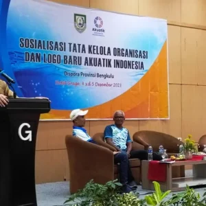 Dispora Provinsi Bengkulu Gelar Sosialisasi Tata Kelola Organisasi dan Logo Baru Akuatik Indonesia