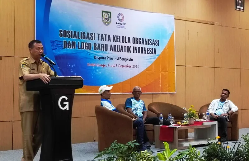 Dispora Provinsi Bengkulu Gelar Sosialisasi Tata Kelola Organisasi dan Logo Baru Akuatik Indonesia