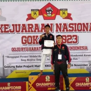 Kadispora Provinsi Bengkulu Apresiasi Siswa SMAN KO Rebut Medali di Kejurnas Gokasi