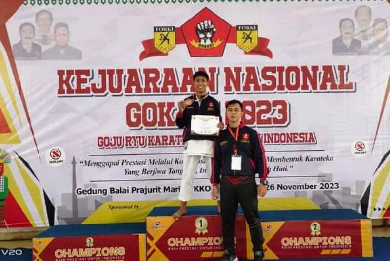 Kadispora Provinsi Bengkulu Apresiasi Siswa SMAN KO Rebut Medali di Kejurnas Gokasi