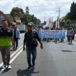 KONI Bersama Atlit Cabor Geruduk Kantor Pemerintah Kabupaten Blitar untuk Menagih Janji Bupati