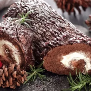 Menu Natal yang Menggoda, Ini Resep Yule Log Cake