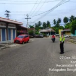 Satlantas Polda Bengkulu Jaga Ketat KPU dan Bawaslu BS Jelang Pemilu 2024