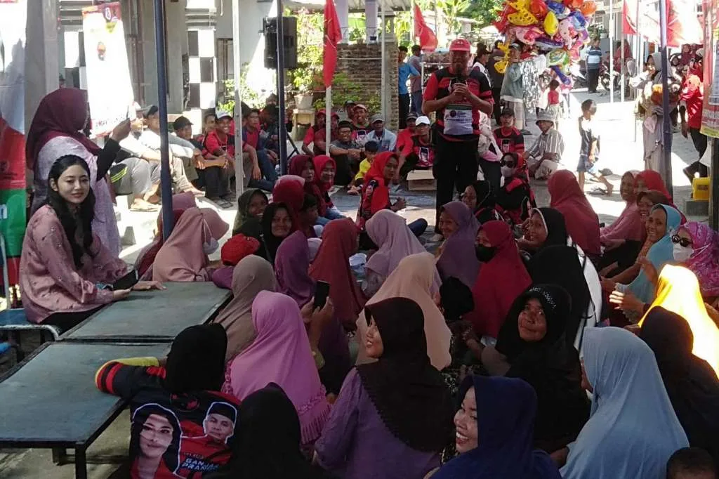 Shintya Sandra Kusuma dan Mohamad Taofik Galang Dukungan di Kampanye ke-14