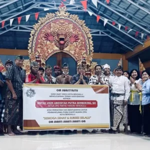 Usin Sembiring Silaturahmi Bersama di Banjar Pura Shanti Muara Dipa