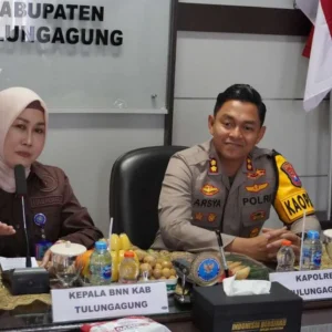 BNNK dan Polres Tulungagung Tandatangani Perjanjian Kerjasama Program P4GN