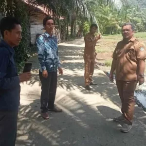Jalan Usaha Tani Milik Desa Babat Kabupaten Kaur Rampung Dikerjakan