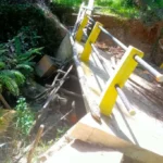 Jembatan Penghubung di Desa Talang Rio Ambruk, Warga Tuntut Penanganan Serius
