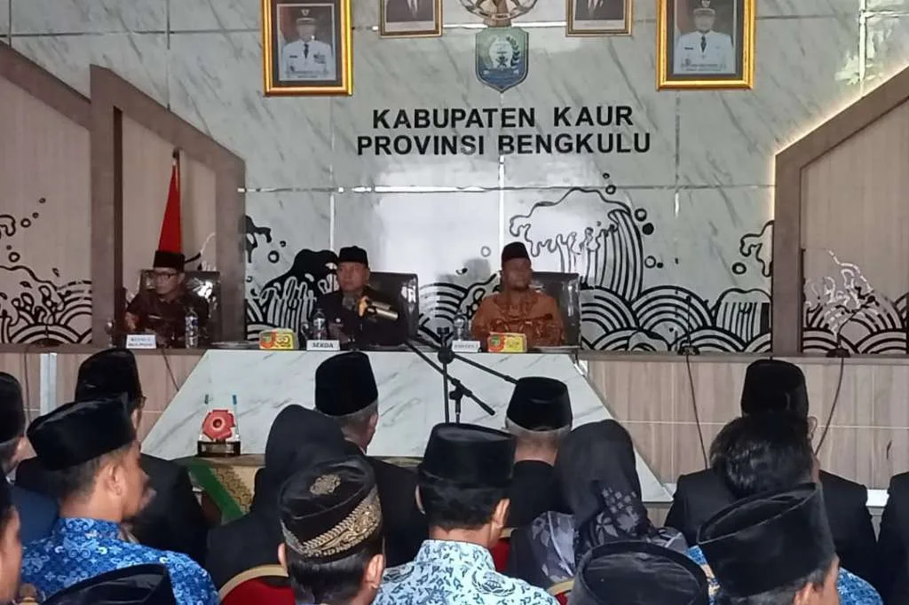Pemkab Kaur Lakukan Rotasi dan Mutasi Pejabat Eselon, 76 Pejabat Dilantik