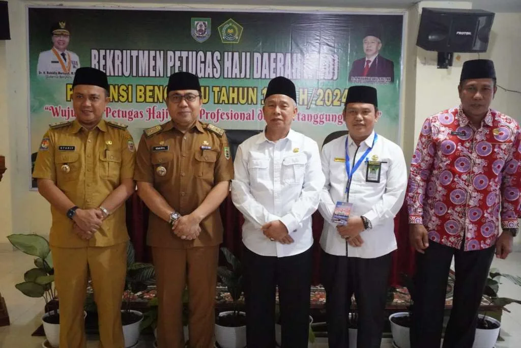 Pemprov Bengkulu Seleksi Petugas Haji 2024, Fokus Kompetensi dan Kesiapan