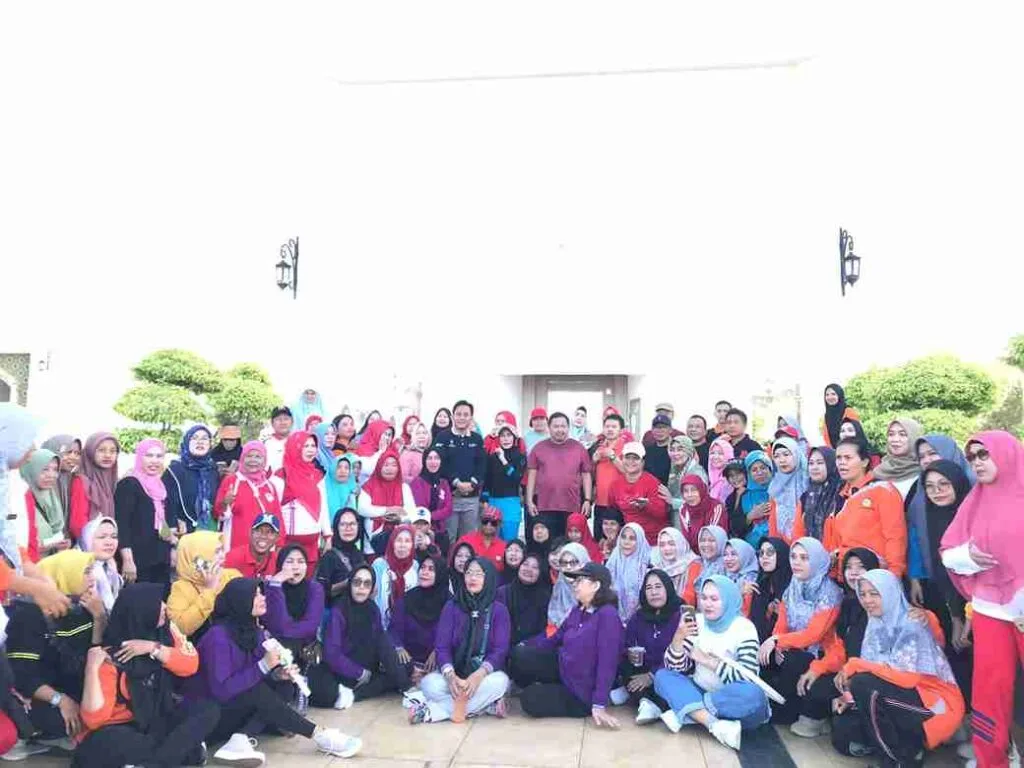 Puskemas Anggut Gelar Senam Jantung Sehat di Barendo Masjid At Taqwa