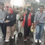 Sekretaris DPC PDIP Blitar Sambut Kunjungan Siti Atikoh Suprianti ke Makam Bung Karno