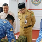 Asisten I Saksikan Penandatanganan Perjanjian Kinerja Instansi Pemrov Bengkulu